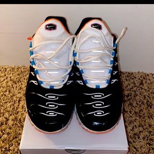 Nike Mens Air Max Plus 'Black Aquamarine' Sneakers